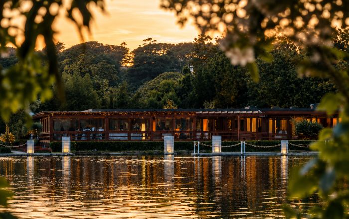Terrazza sul lago dell'Eur